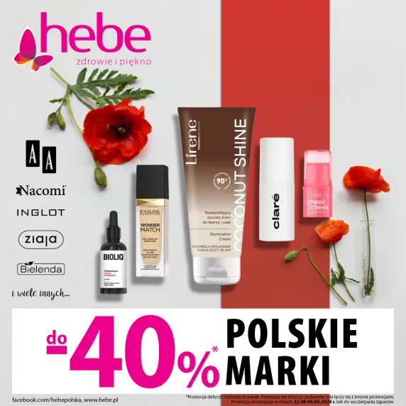 produkty polskich marek w sklepie Hebe
