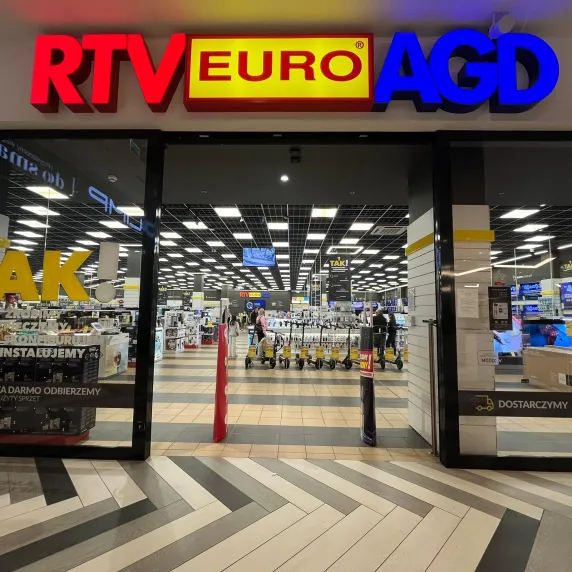 wejście do sklepu RTV Euro AGD