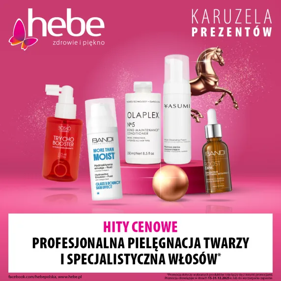 Kosmetyki na różowym tle.