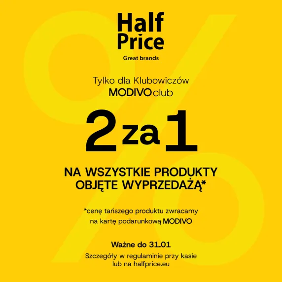 Czarny napis na żółtym tle.