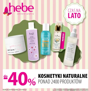 kosmetyki naturalne Hebe