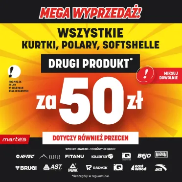 Duży biały napis na żółtym tle.