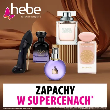 Perfumy na brązowym tle.
