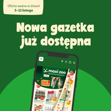 Biały napis na zielonym tle.