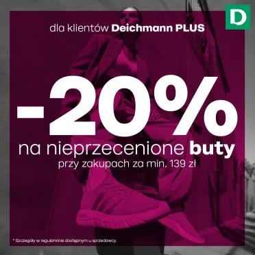 Biały napis na różowym tle.