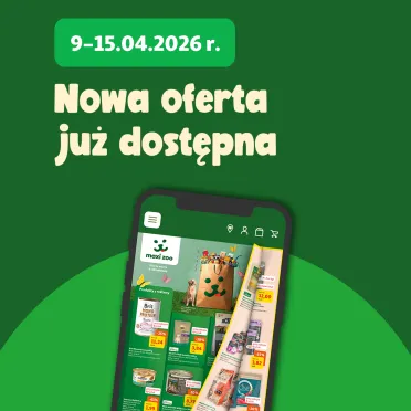 ekran telefonu z ofertami na zielonym tle 