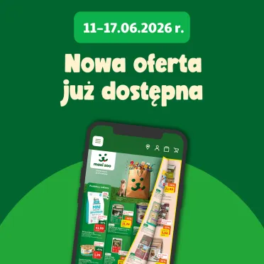 Biały napis na zielonym tle.